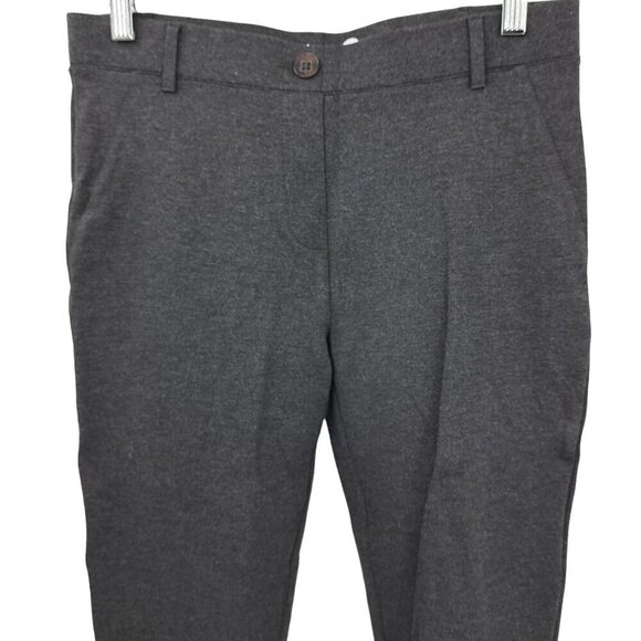 Betabrand Skinny Leggings Pull On Stretch Pants Size M Gray Yoga Comfort Tapered - Picture 6 of 10